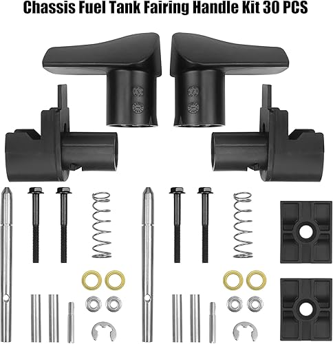 Miniatura 2 de Kit de mango de carenado de depósito de combustible de chasis, 30 piezas para Volvo VN VNL 2004-2017 Reemplazar 85125440 20745997 20727161