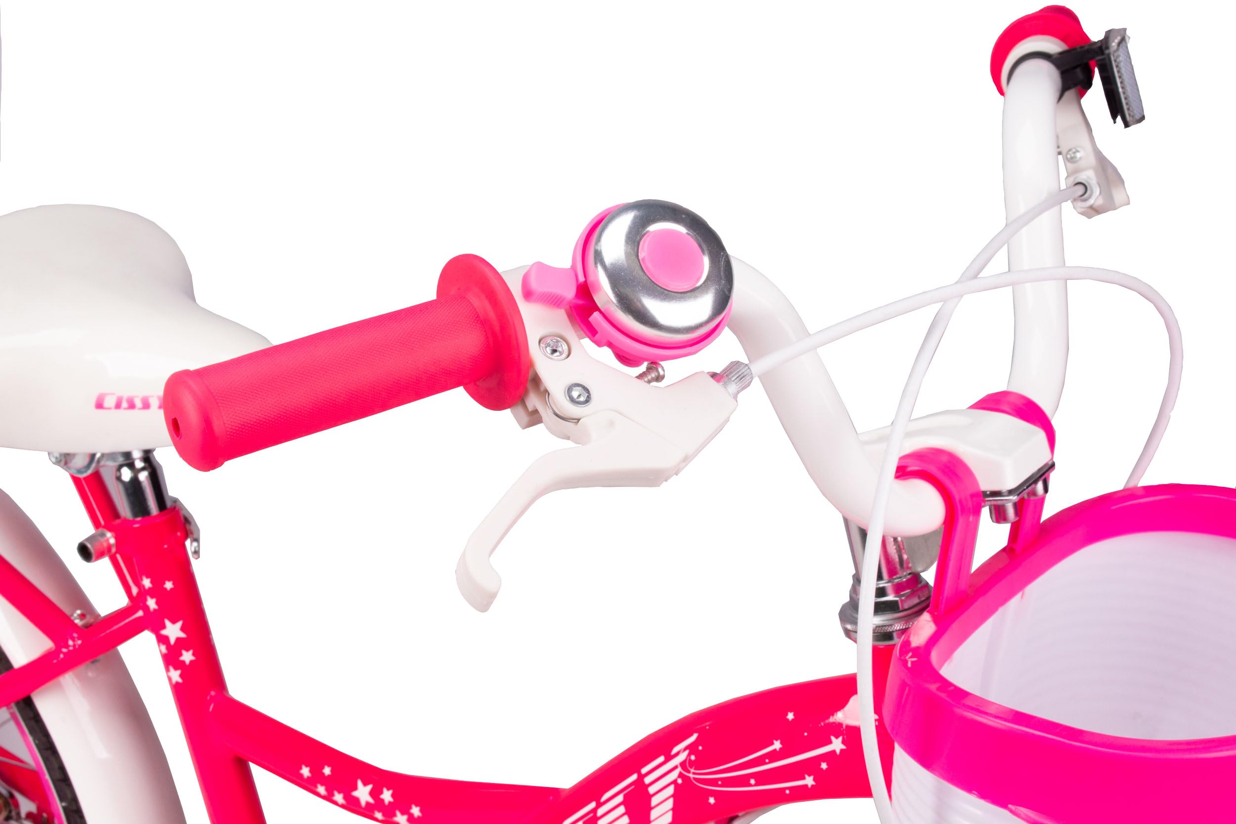 Bicicleta Aro 20 Cissy Pro-X Infantil Estilo Vintage - Rosa