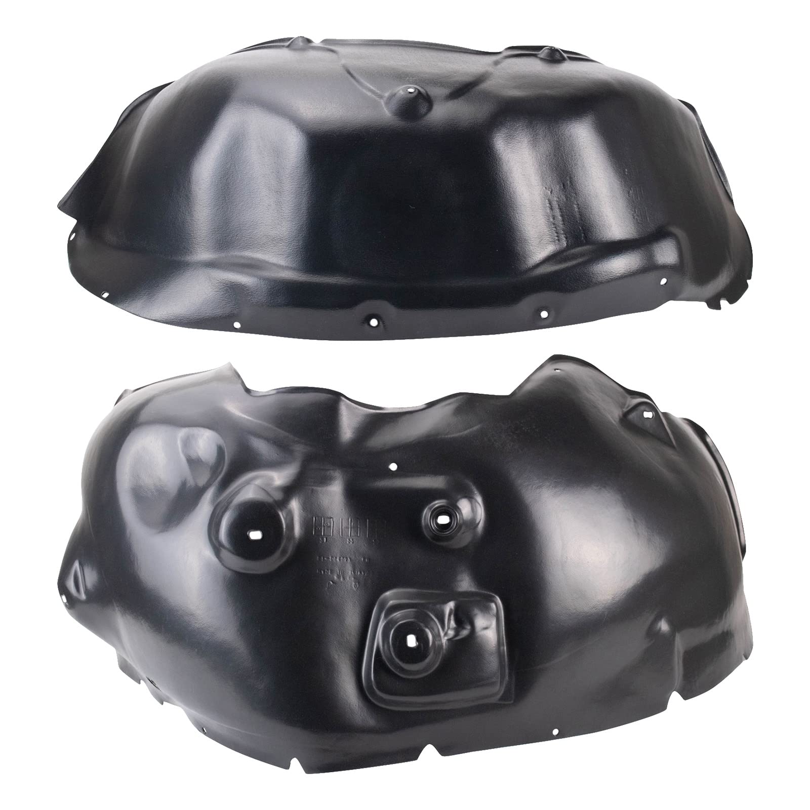TRQ Inner Fender Liner Set Compatible with 2002 Dodge Ram 3500 CH1248130 CH1249103 CH1250124