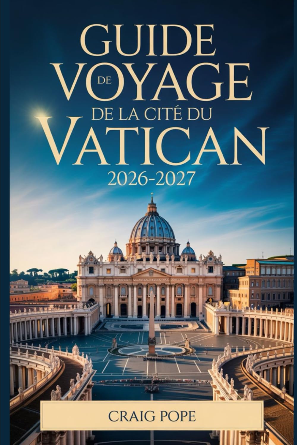 Guide de Voyage de la Cité du Vatican 2026-2027: Le guide incontournable pour les débutants de la basilique Saint-Pierre, de la chapelle Sixtine, des ... extraordinaire du jubilé de saint François