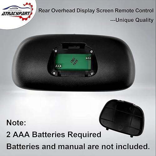 Miniatura 4 de Control remoto de entretenimiento DVD Control de pantalla trasera  Reemplazo para Chevy Silverado 15002500HD3500HD 2013-2021, GMC Sierra Yukon,