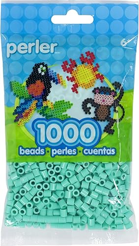 Perler Cuentas fusibles para manualidades, 1000 unidades, verde claro