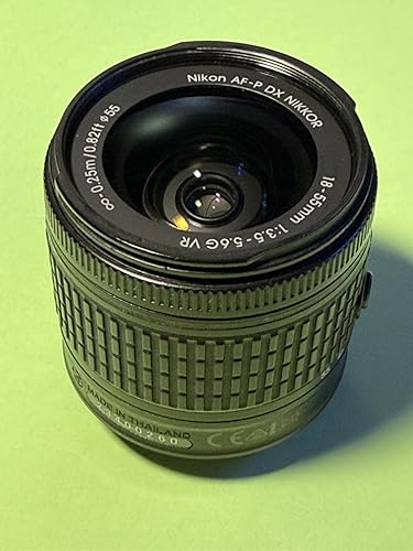 ニコンAF-P DX 18-55mm VRレンズ、沈胴式でコンパクト