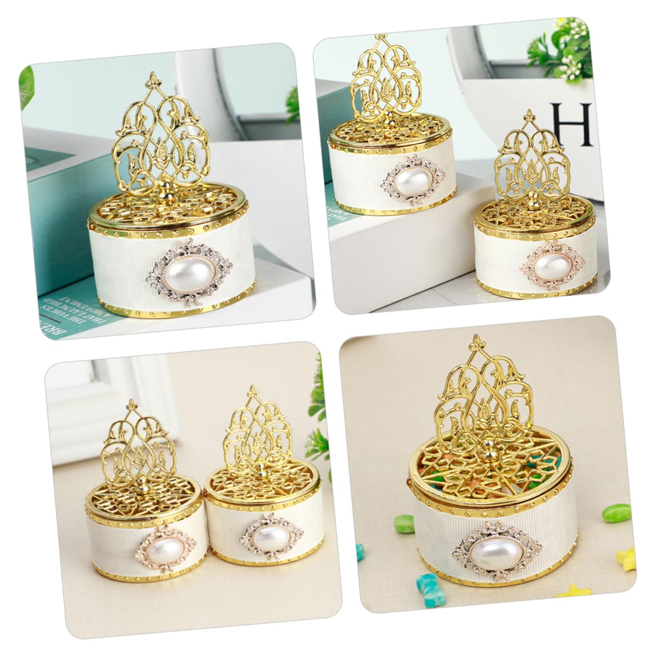 HOLIDYOYO Unique Style Candy Containers 12pcs Party Favor Packing Boxes Small Candy Boxes