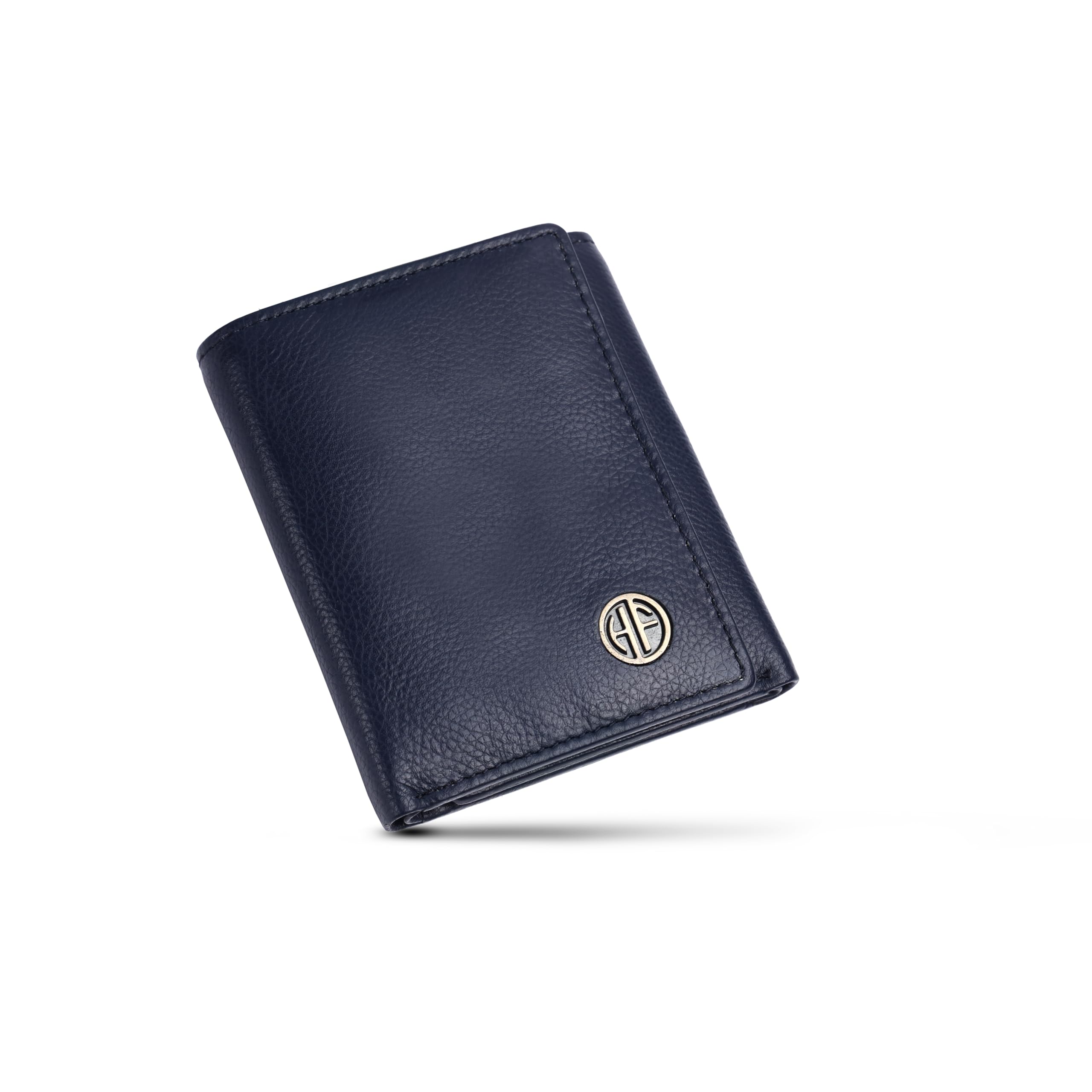 hammonds flycatcher RFID Protected Tri-Fold Wallet for Men Leather Original, Mens Wallet, Leather Wallets for Mens, Stylish Purse with 4 Card Slots, 1 ID Slots, Coin Pocket, Gift for Men - Blue-picture-41