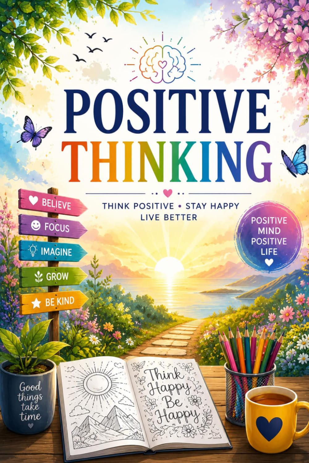 Positive Thinking Mastery: Train Your Mind for Success, Happiness, and Unstoppable Confidence