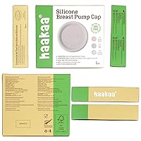 Vista 8 de haakaa Tapa manual para extractor de leche con tapa de silicona, para todos los extractores de leche haakaa 1 unidad