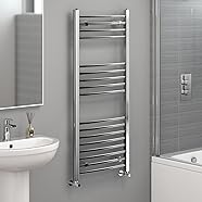 Uzon 1600 X 500mm Heated Towel Rail U2013 Chrome | Heated Towel Rail