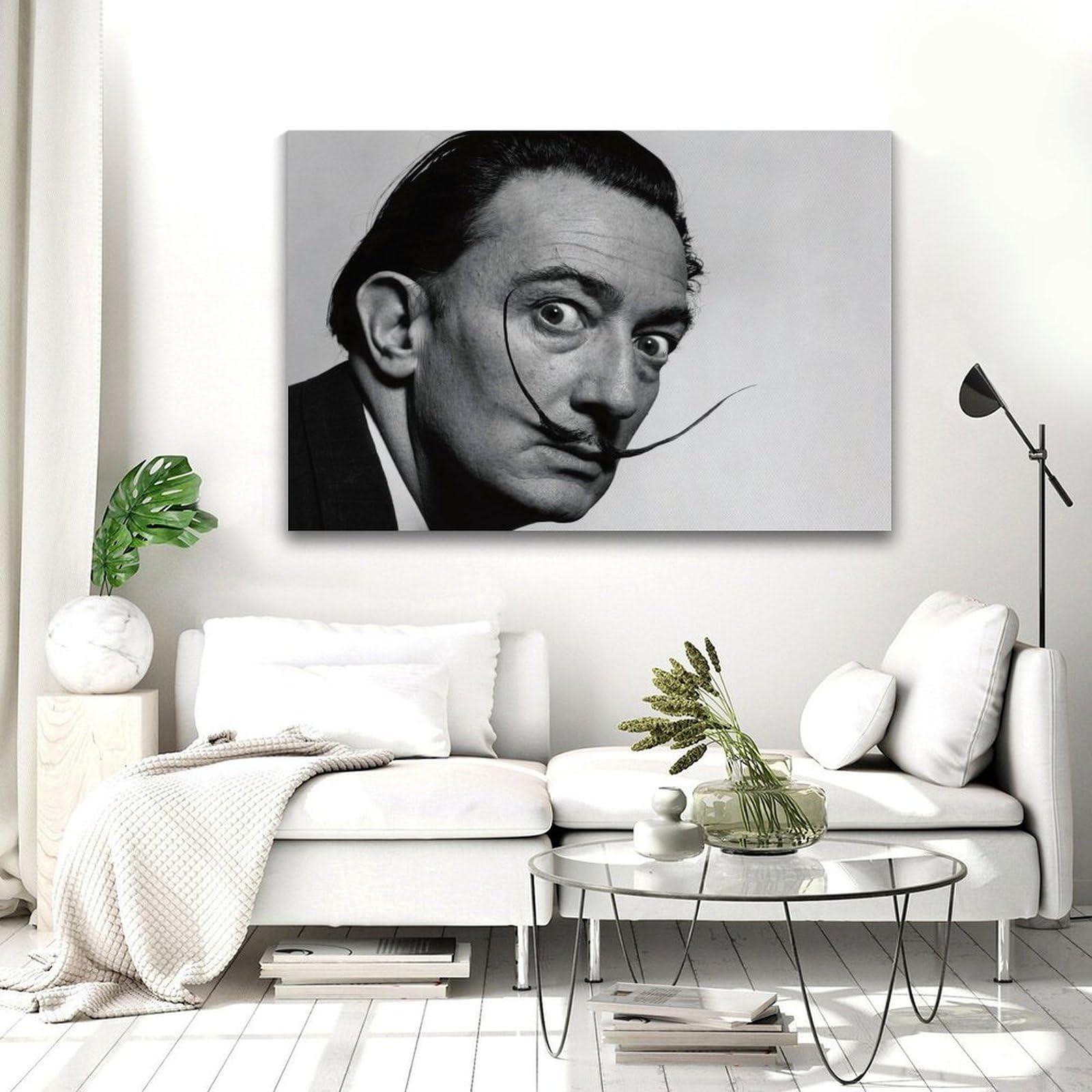 Amazon.co.jp: サルバドール・ダリ ポスター ポートレート写真 シュル