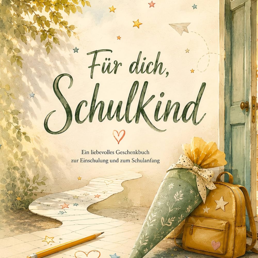 Für dich, Schulkind: Ein liebevolles Geschenkbuch zur Einschulung und zum Schulanfang