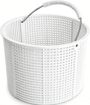 SPX1082CA Pool Skimmer Basket for Hayward Skimmer, White Pool Basket