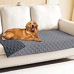 Smiry Waterproof Dog Bed Cover Pet Blanket, Soft Washable Dog Blanket for Furniture Bed Couch Sofa Reversible (30