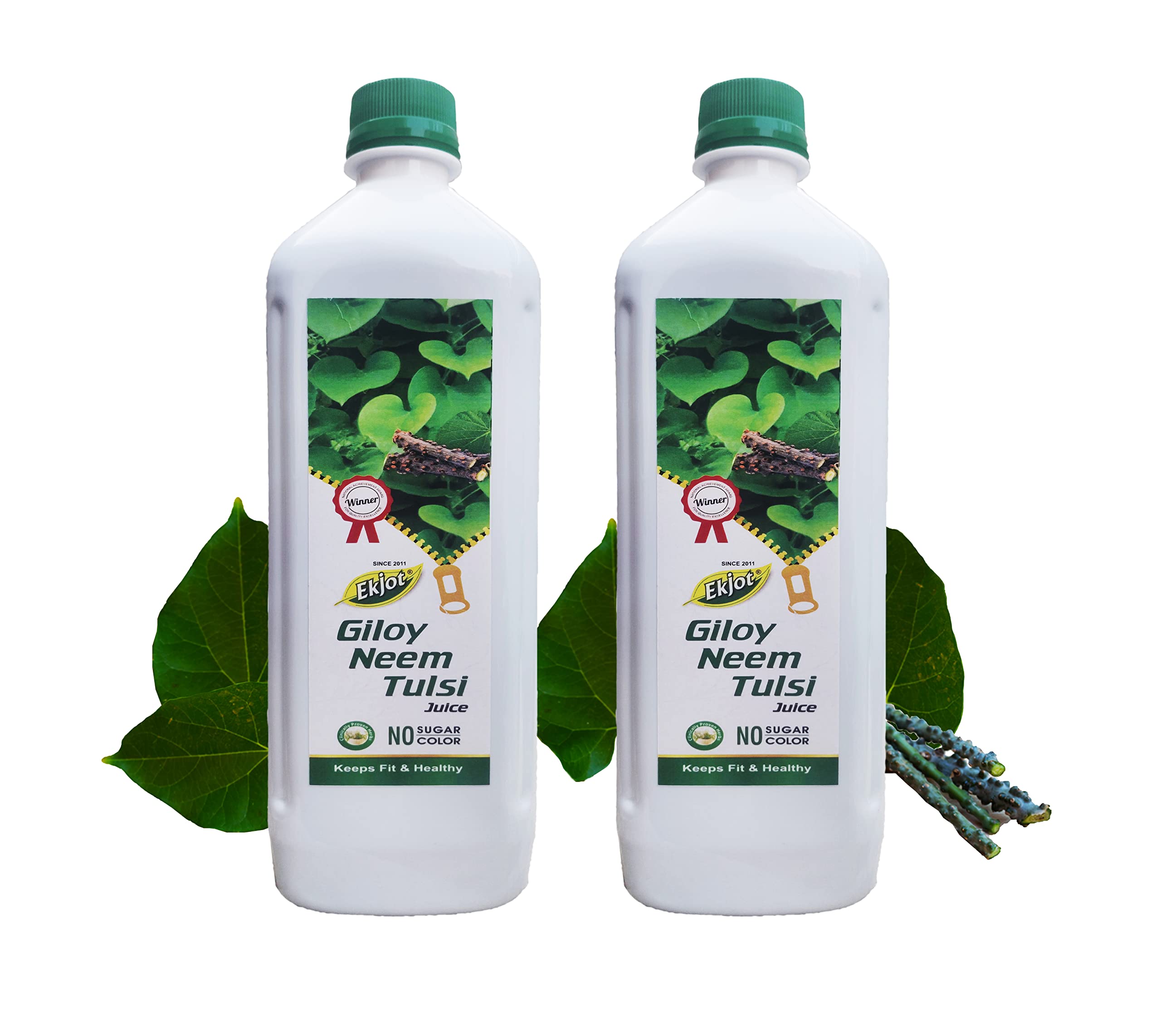 EKJOT HERBALS Giloy Neem Tulsi Juice | Ayurvedic Juice for Immunity Building | Cough, Cold & Allergies | No Added Sugar, 1L (Pack of 2)) (B09H69QS66) Amazon Price History, Amazon Price Tracker
