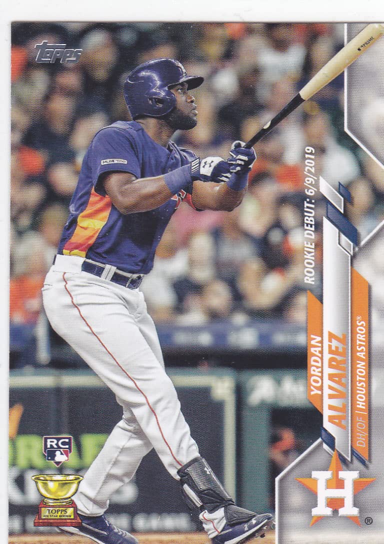 スポーツ選手 Yordan Alvarez RC Auto Yordan Alvarez 2020 Optic Rated Rookie Auto Autograph RC Houston