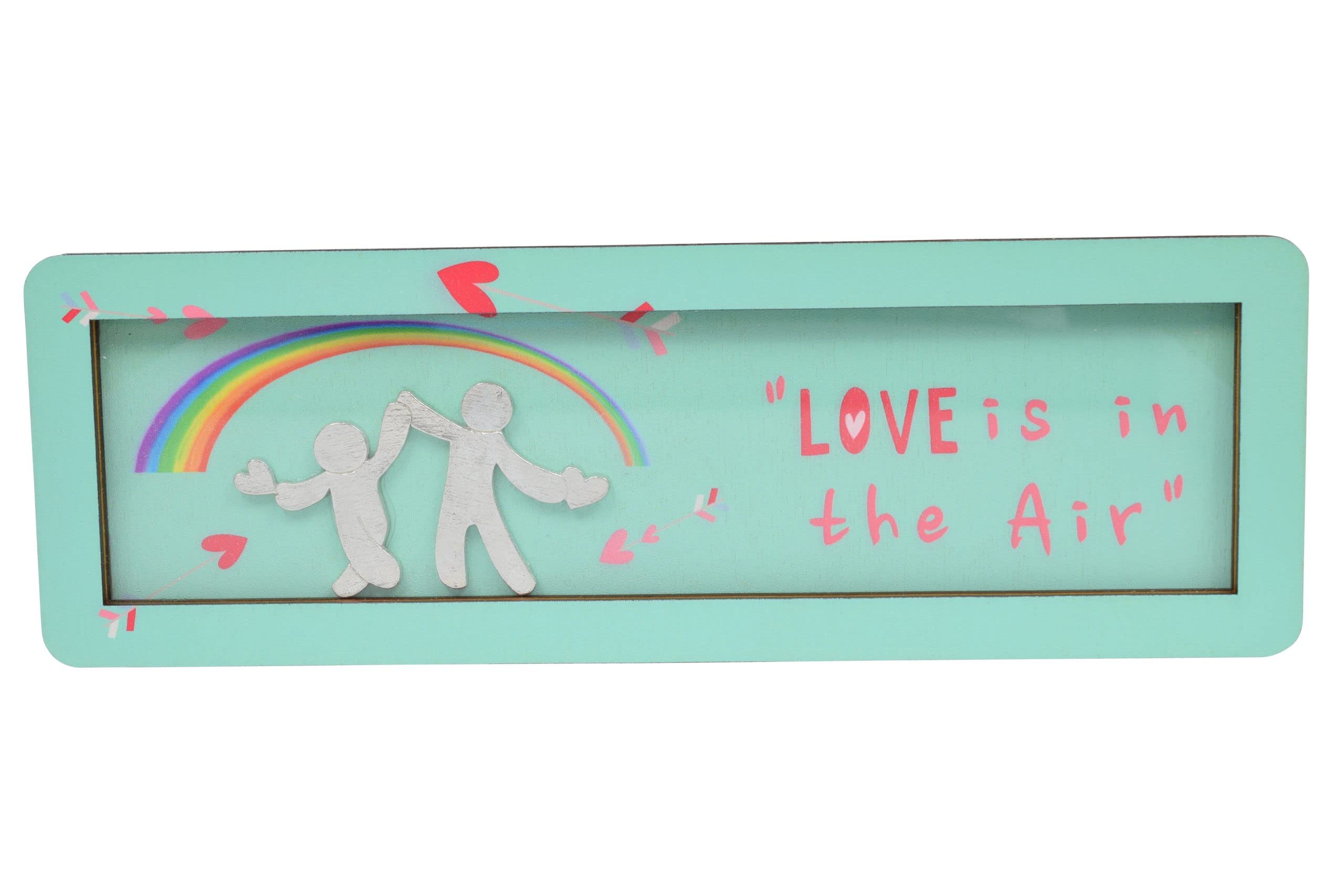 PirantinLove is In The Air Freestanding Metal Insert Ornament Gift For Home (danc-loveair)