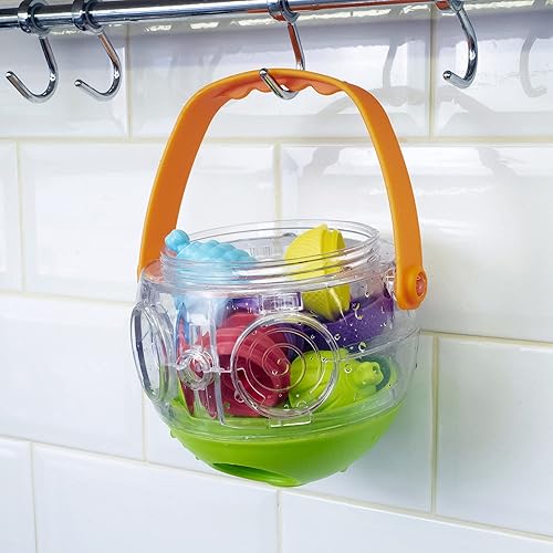 Miniatura 8 de Lalaboom BL510 - Bola de salpicaduras 3 en 1 y cuentas educativas para el baño, 12 piezas, para edades de 12 meses a 4 años