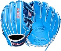 Wilson 2026 A450 Savannah Bananas 11" Youth Infield Baseball Glove - Left Hand Throw, Yellow/Navy/Neon Green