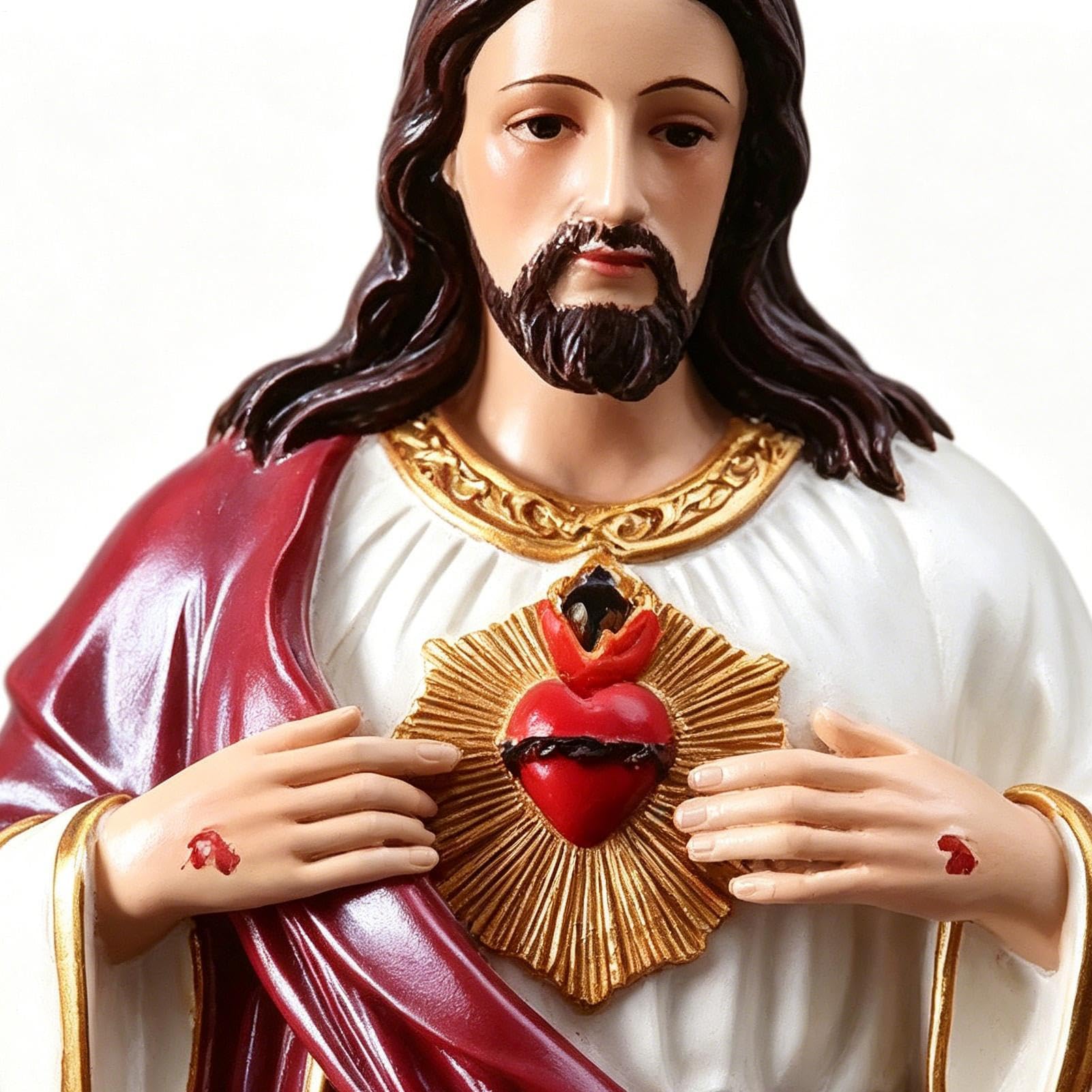 Statua Jezusa Chrystusa Religijne Sakralne Figurki Z Żywicy