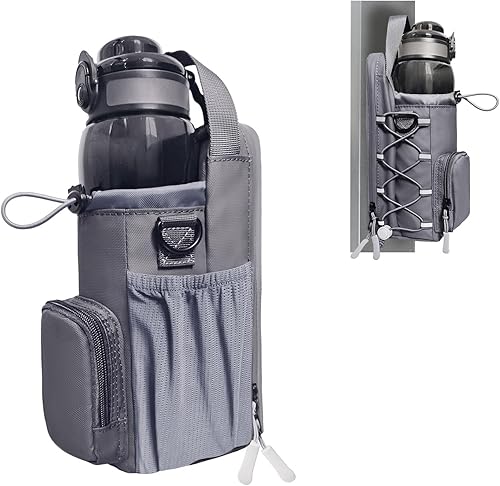 Miniatura 14 de Bolsa magnética de gimnasio para hombres y mujeres, soporte magnético para botella de agua para gimnasio, bolsa de gimnasio pequeña, regalos de