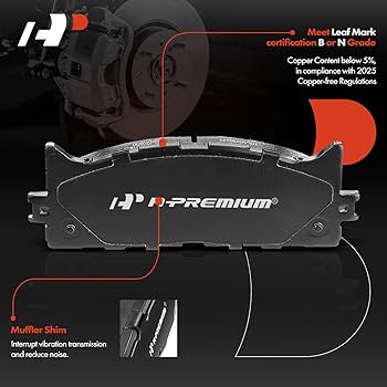 Amazon.com: A-Premium 11.65 inch(295.9 mm) Front Drilled and