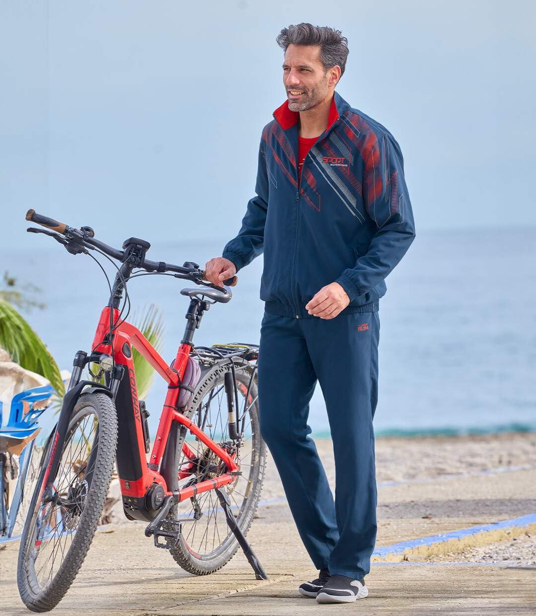 ATLAS FOR MEN - Tuta da jogging in microfibra da uomo - Disponibile nelle taglie grandi