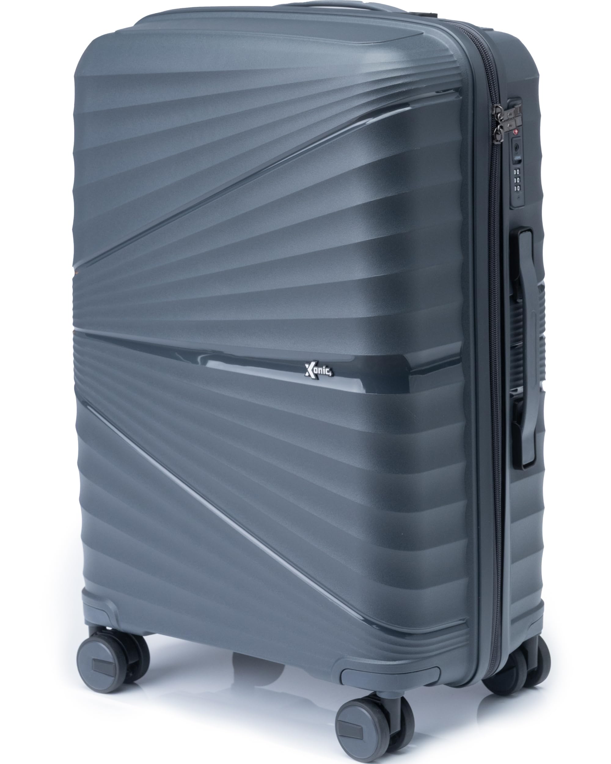 Xonic® Hartschalenkoffer Serie aus Polypropylen mit 360° Doppelrollen & TSA-Schloss – Reisekoffer in verschiedenen Größen & Farben