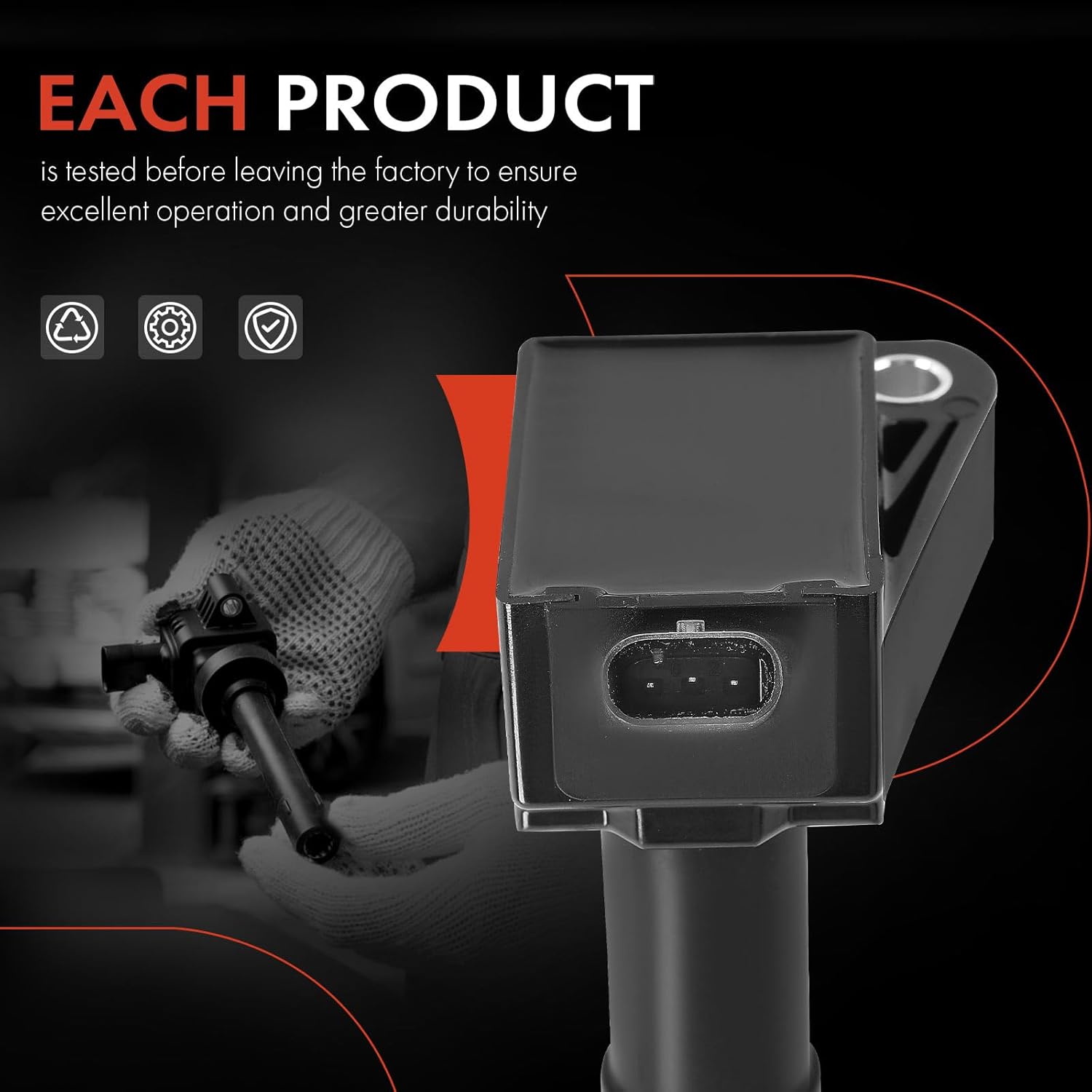 A-Premium Ignition Coil Packs of 3 Compatible with Ford Escape 2020-2021 L3 1.5L, Bronco Sport 2021 2023 L3 1.5L