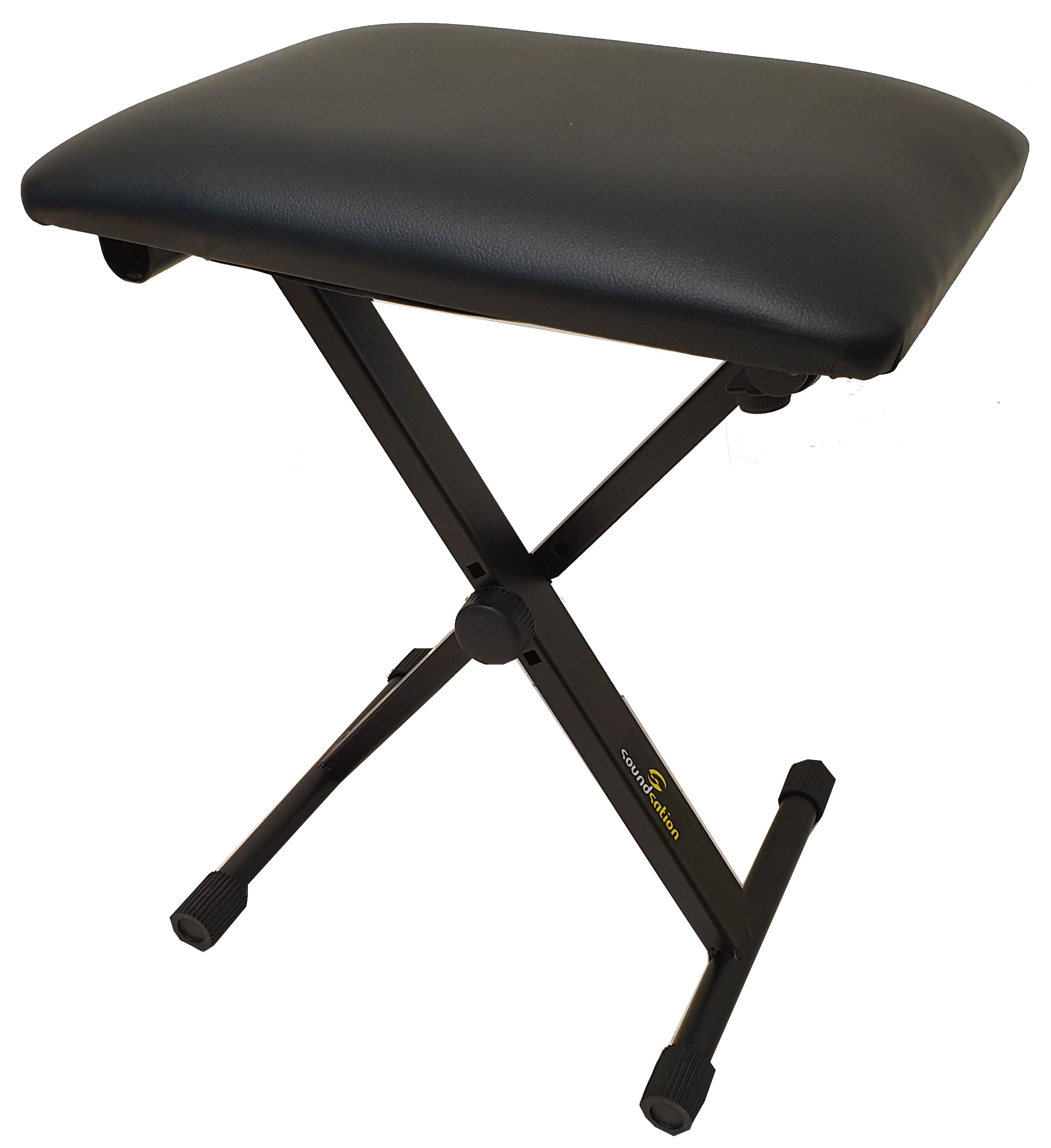 Banqueta para Teclado Altura Regulable Banco de Taburete para Piano FKB01. Plegable con Asiento Tapizado Bancos para Piano y Teclado