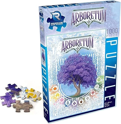 Miniatura 9 de Renegade Game Studios Juego de cartas de estrategia Arboretum que desafía a 2-4 jugadores de 8 años en adelante a crear el jardín más hermoso (el