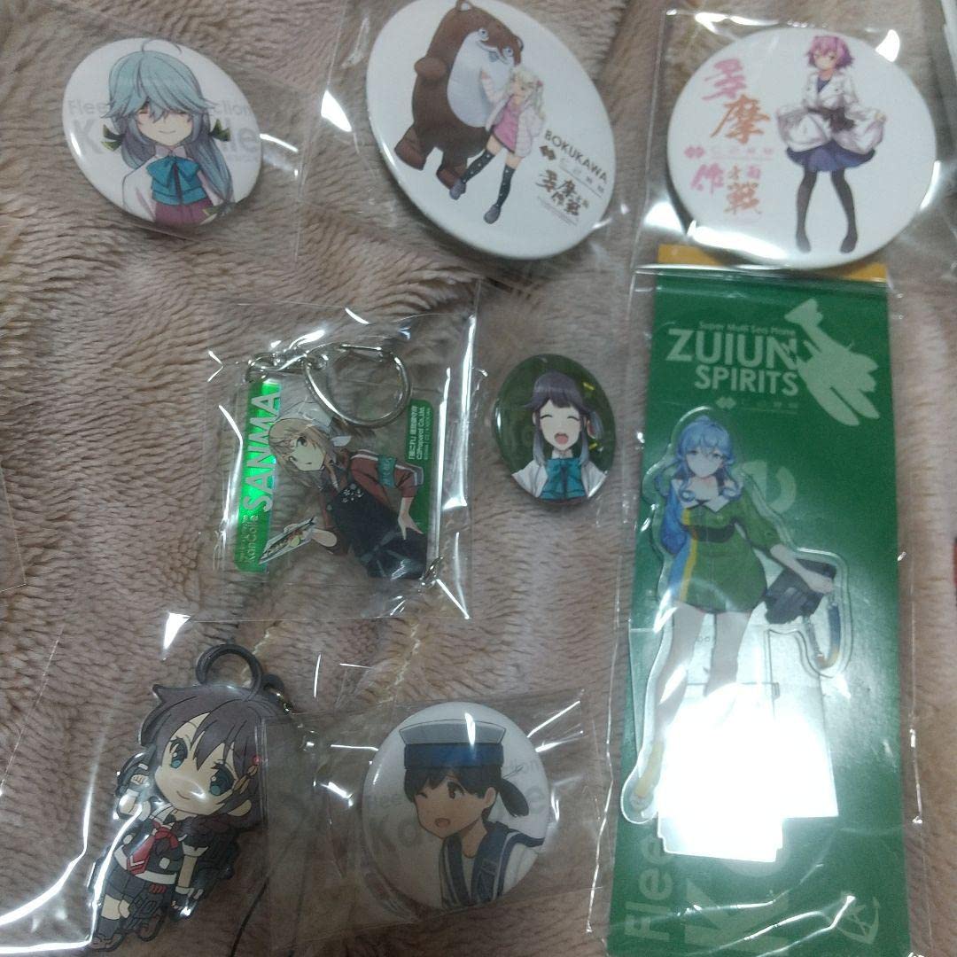 三越✖️艦これ　コラボ　トートバッグ Amazon.co.jp: 艦これ☆三越コラボトートバッグ缶バッジ時雨ゴトランド