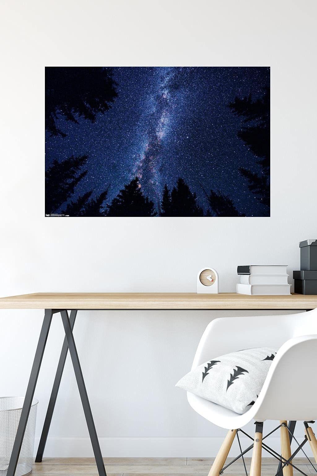 Amazon.co.jp: Trends International Milky Way At Night 壁用ポスター