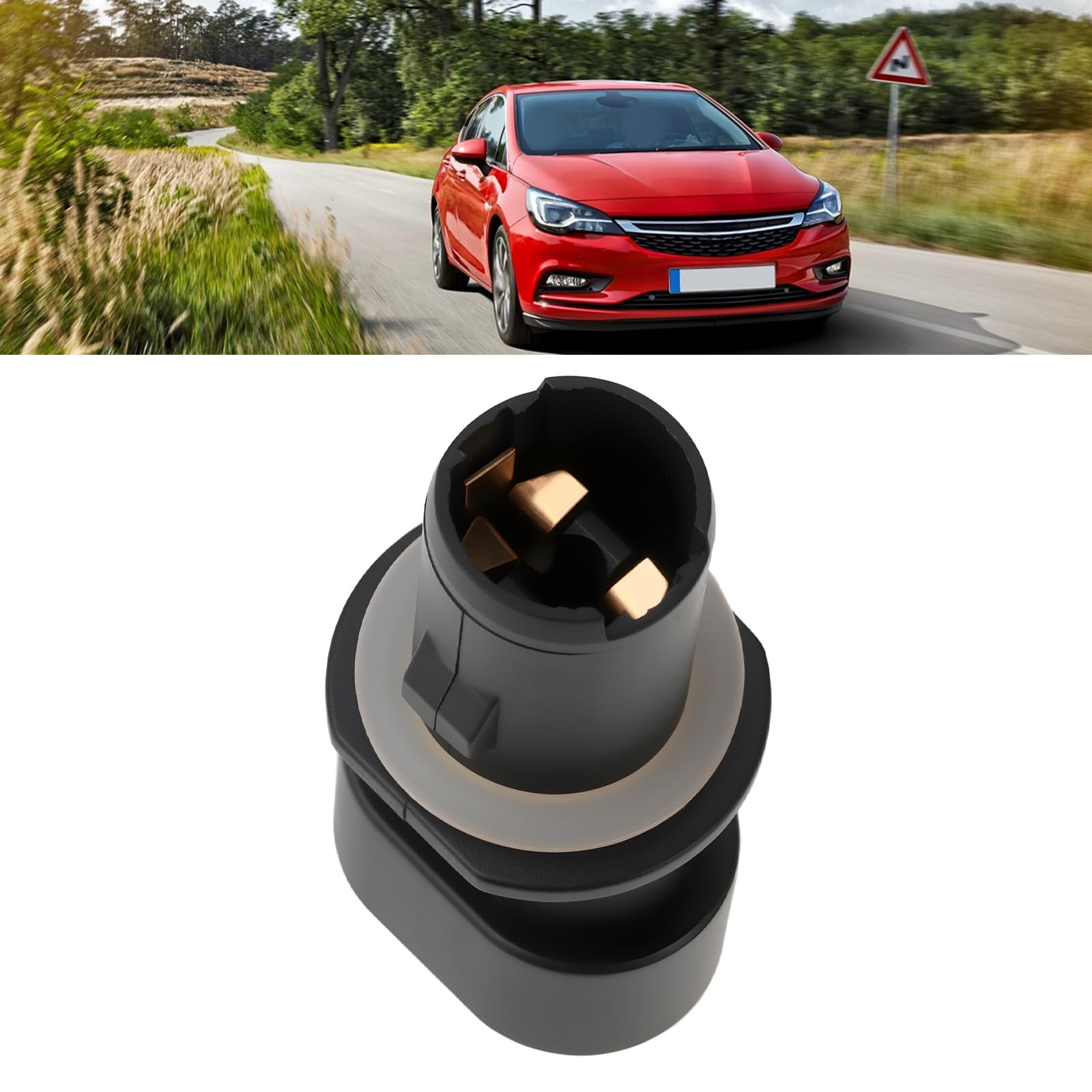 2 szt. Gniazdo oświetlenia tablicy rejestracyjnej 1217215 90442396 kompatybilne z OPEL MERIVA B