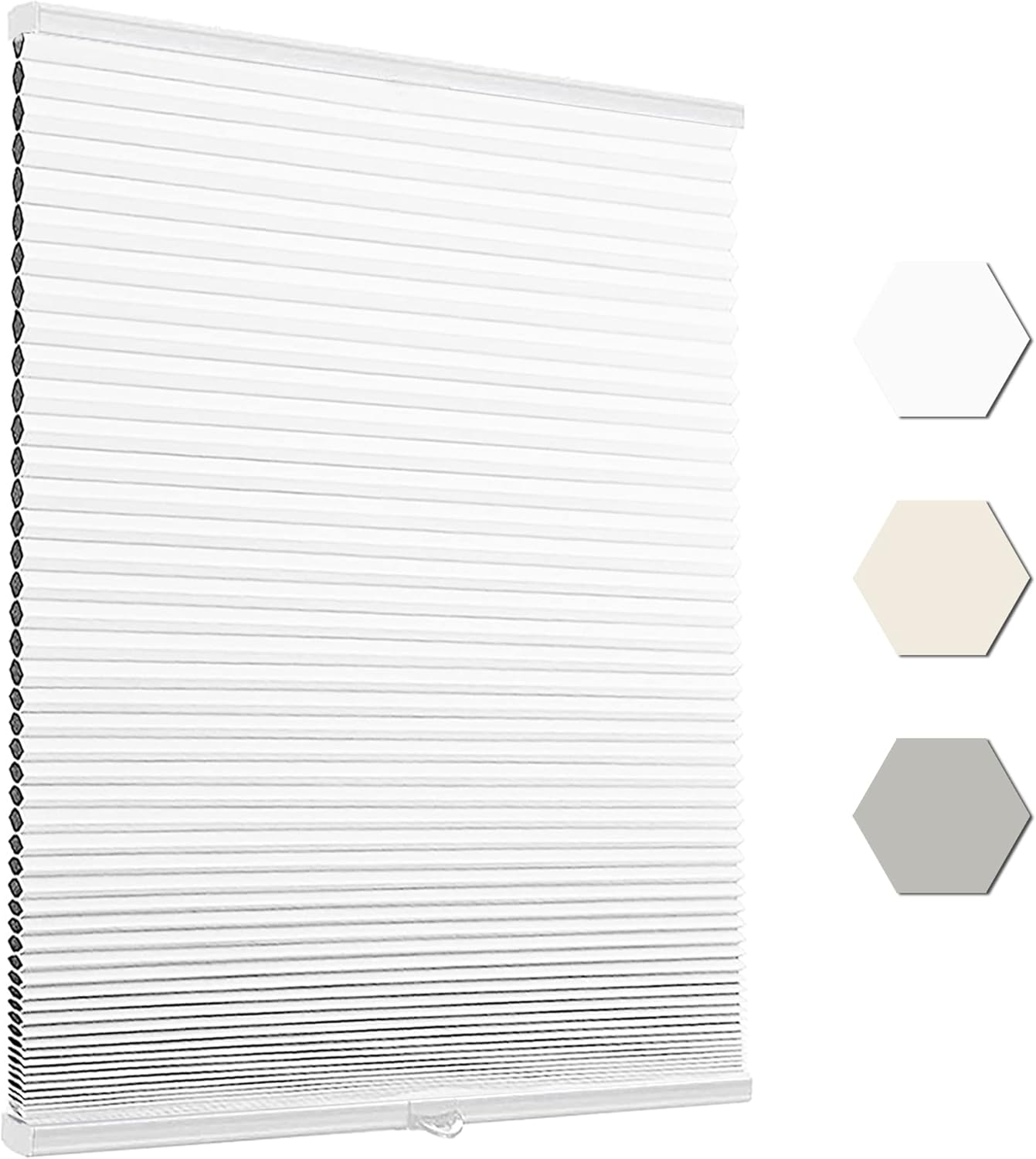 Flamax Blackout Cordless Cellular Shades, Cordless Cellular