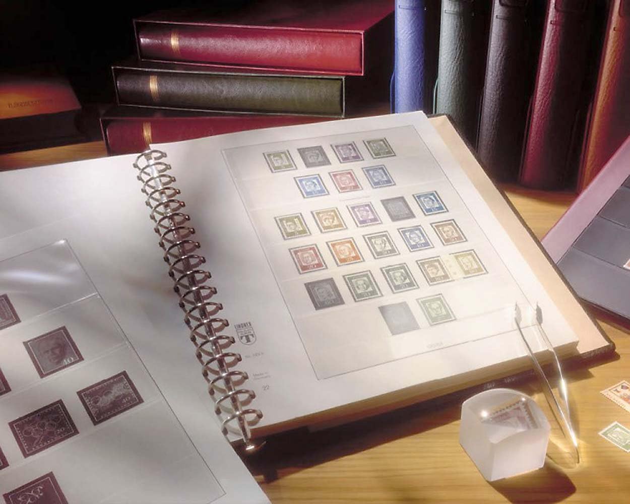 Lindner 513-06 Micronesia - Illustrated album pages Year 2006-2008