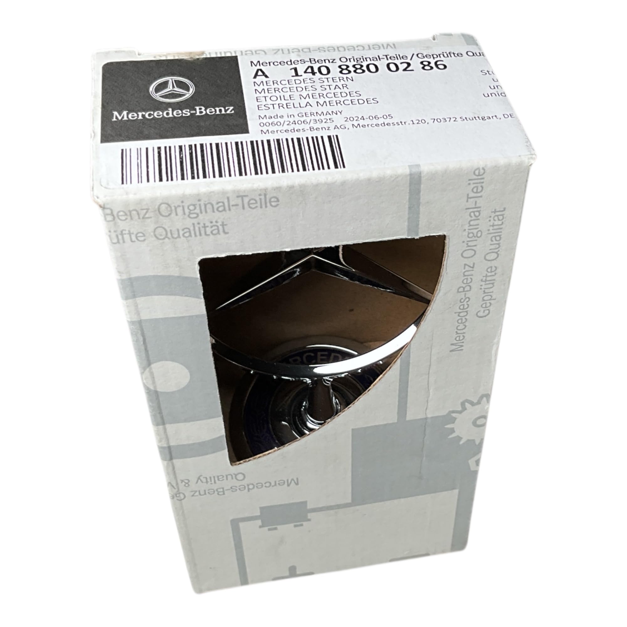 Mercedesstern für Motorhaube S-Klasse W140