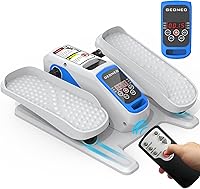 Vista 10 de Under Desk Elliptical Machine, Electric Elliptical Exerciser for Senior, Quiet & Small Electric Seated Pedal Exerciser for Home with Display