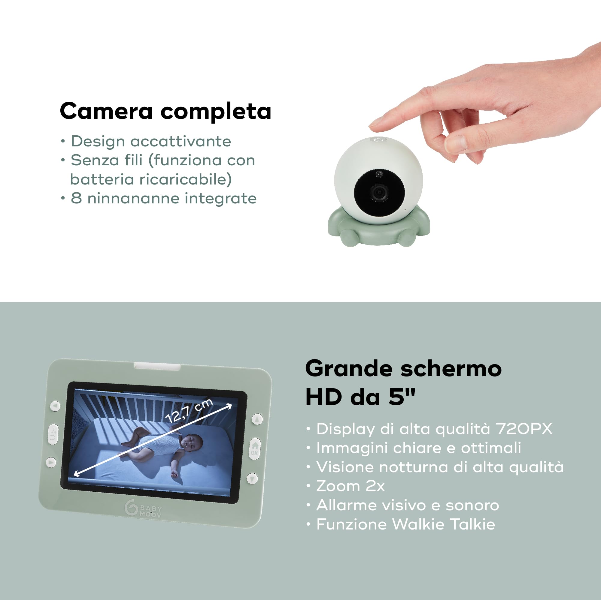 Babymoov Baby Monitor Video YOO Go+ HD