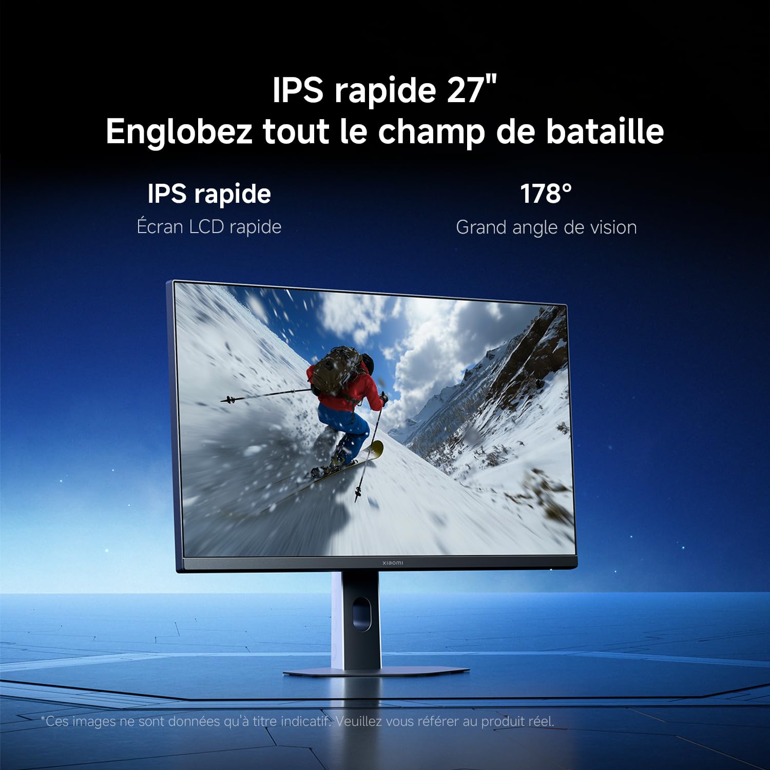 XIAOMI 27 Pouces Gaming Moniteur, 200Hz1ms GTG,FreeSync Premium P27FDA-RGGL