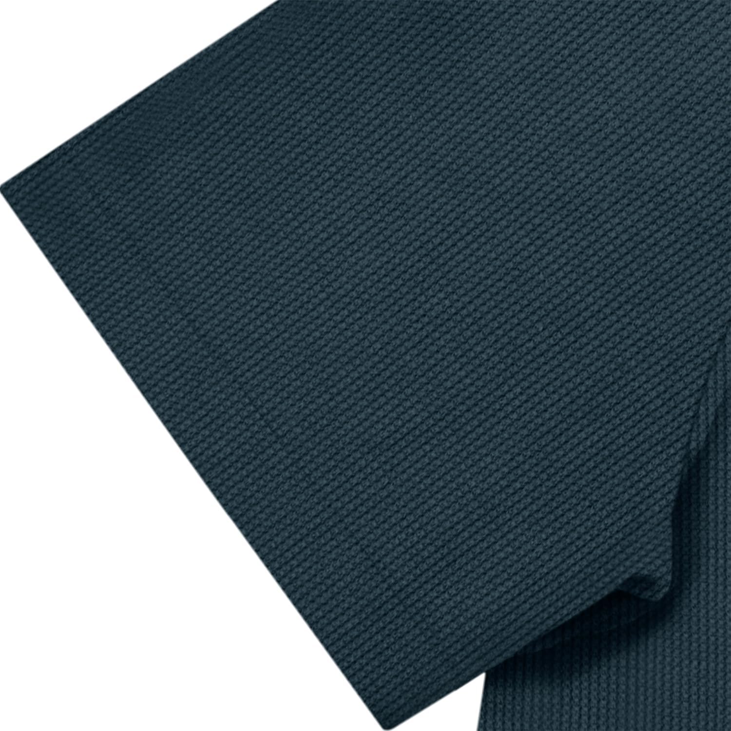 Men's Casual Polo Shirts Classic Button Basic Short Sleeve Waffle Solid Fit Golf Tees Stylish Tops - Image 5