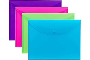 Smead Expanding File Envelopes with Snap Closures (89685)