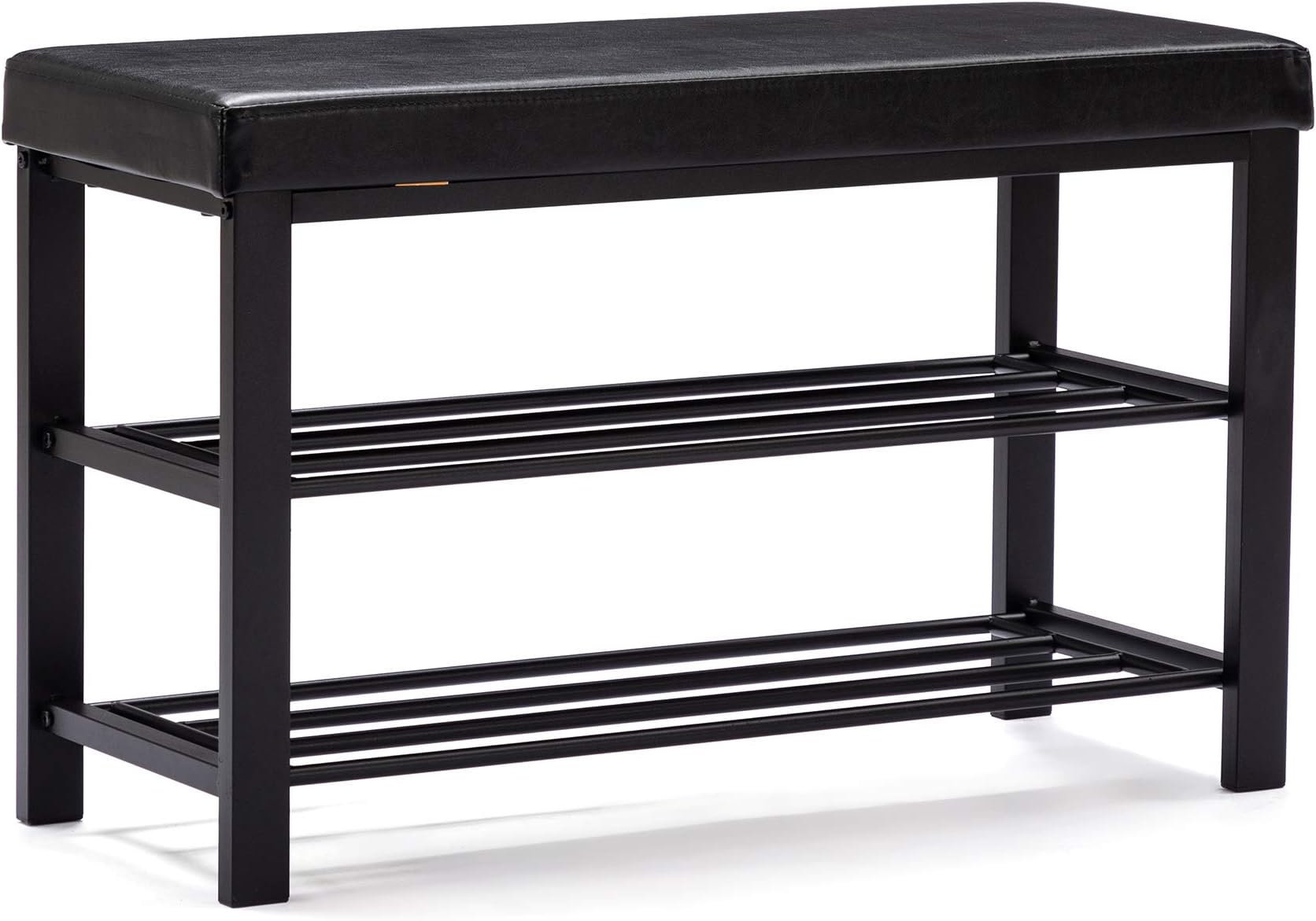 neatfreak Shoe Storage Bench Foam Padded Upholstered Cushion 2