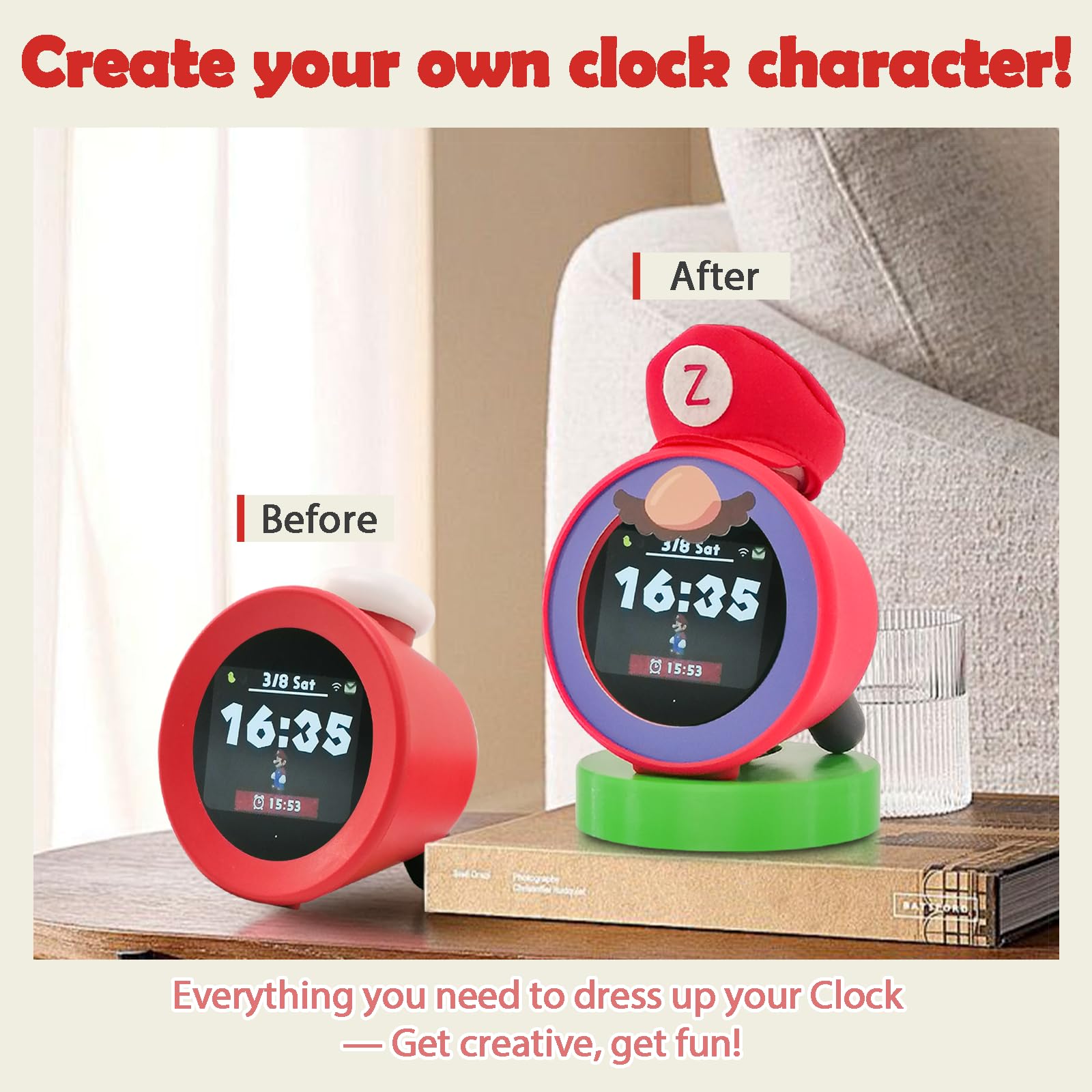 Amazon.com: Kaitiaki Green Stand for Nintendo Alarmo - 2CM