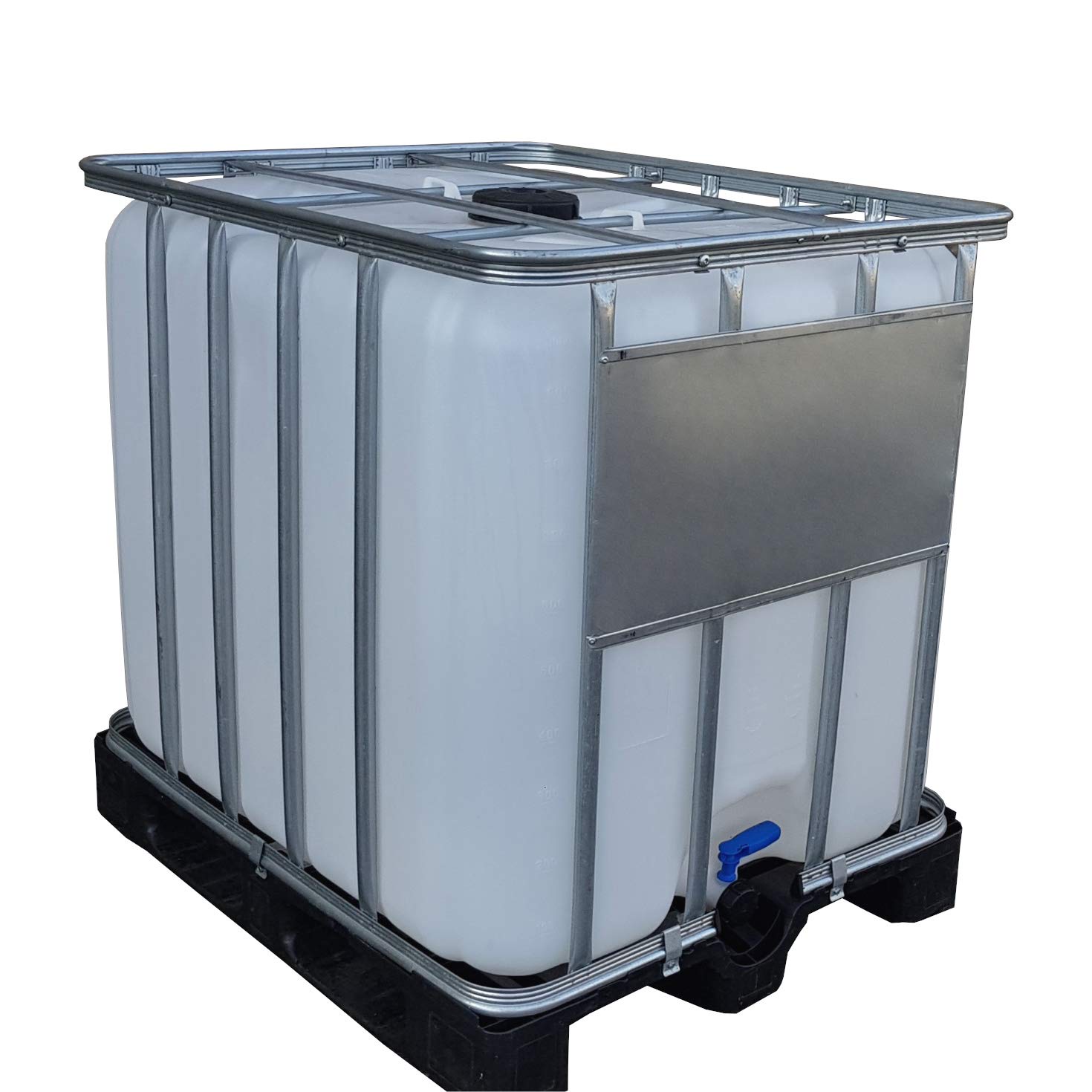 1000l IBC Wassertank Container Tank Lebensmittel/Restentleert Kunststoffpalette