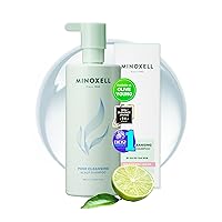 Vista 1 de Champú coreano de control de aceite Champú aclarante de limpieza profunda del cuero cabelludo para cabello adelgazante, raíces grasas, aumento
