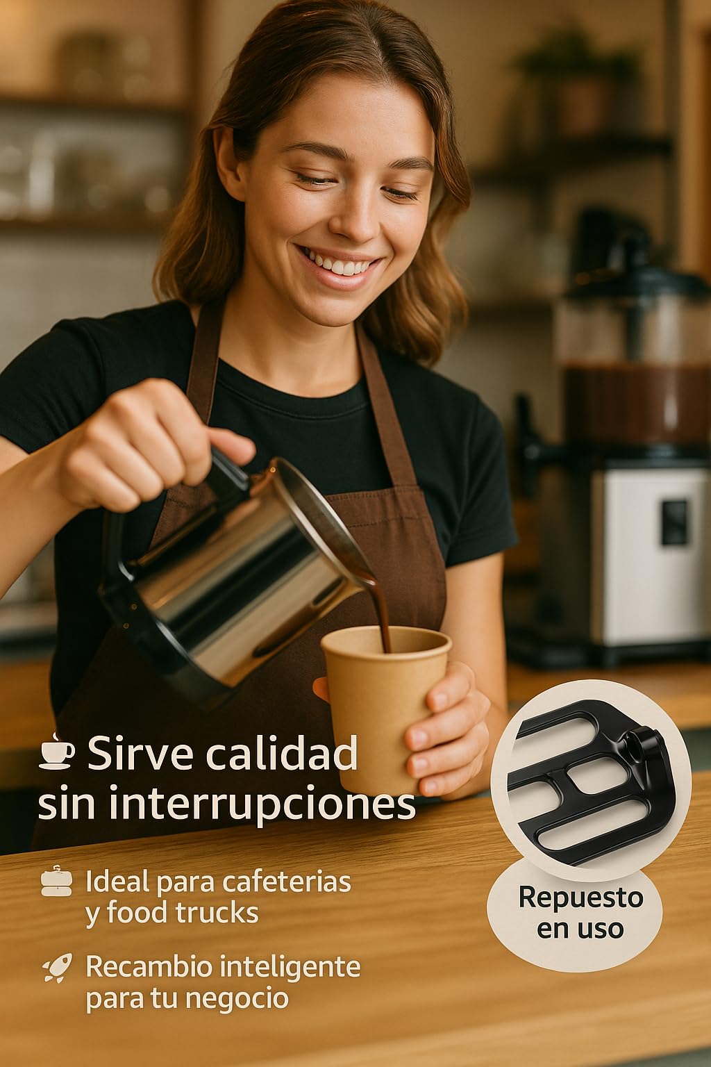 Agitador Chocolatera CH105 Sencotel - ZHCM015L002