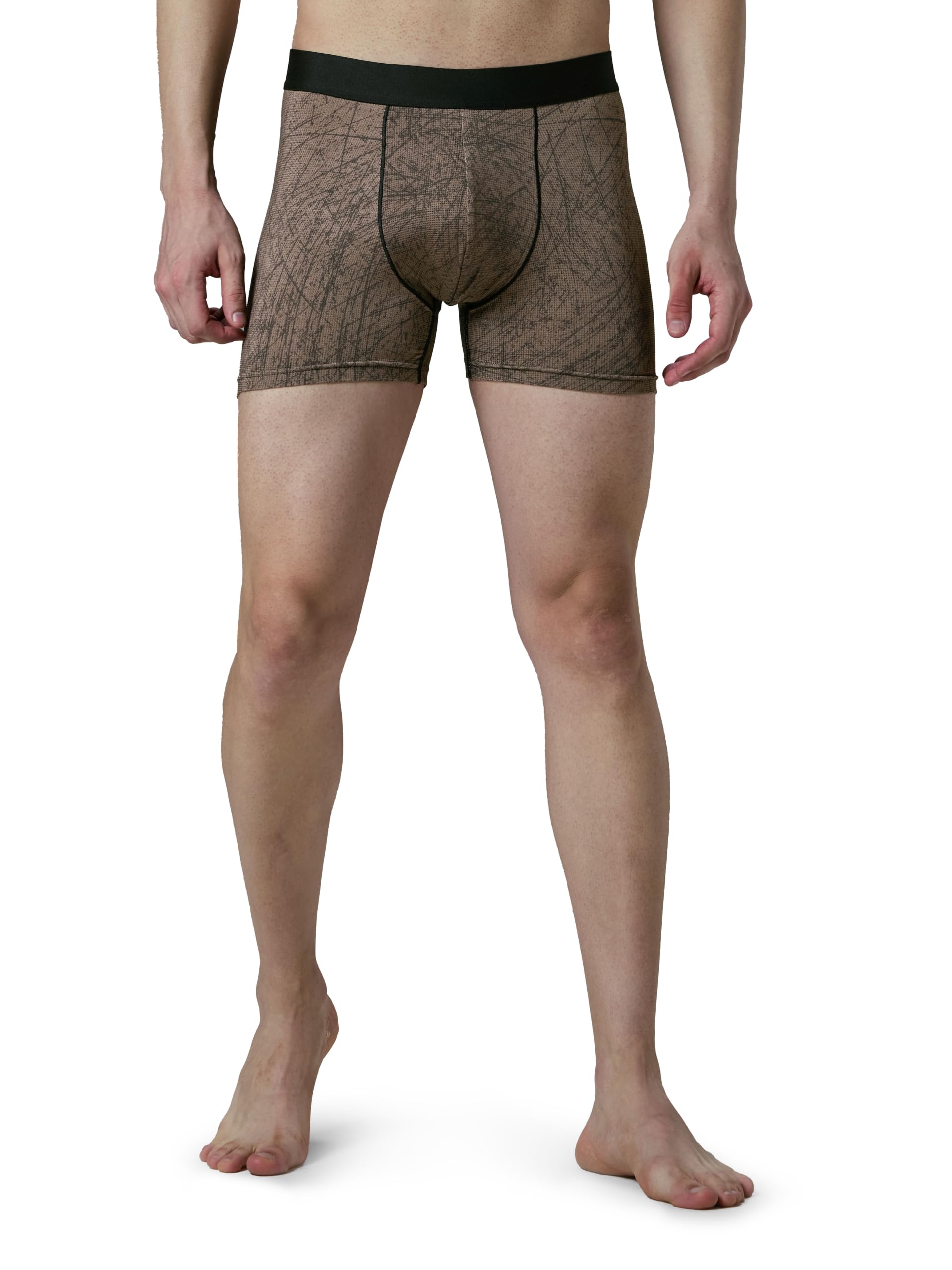 Men's Colorblock Trunks Underwear with ElastoLITE 4 Way Stretch Lightweight Breathable Moisture Wicking Soft Anti Odour Anti Microbial Comfort Fit Boxer Briefs Innerwear for Men-image-25