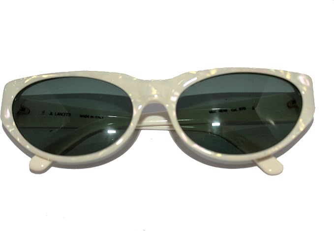LANCETTI OCCHIALI DA SOLE VINTAGE DONNA FEMME 4518 CL 679 SUNGLASSES  LUNETTES 100% ORIGINALI MADE IN ITALY, Bianco, UNICA : Amazon.it:  Abbigliamento