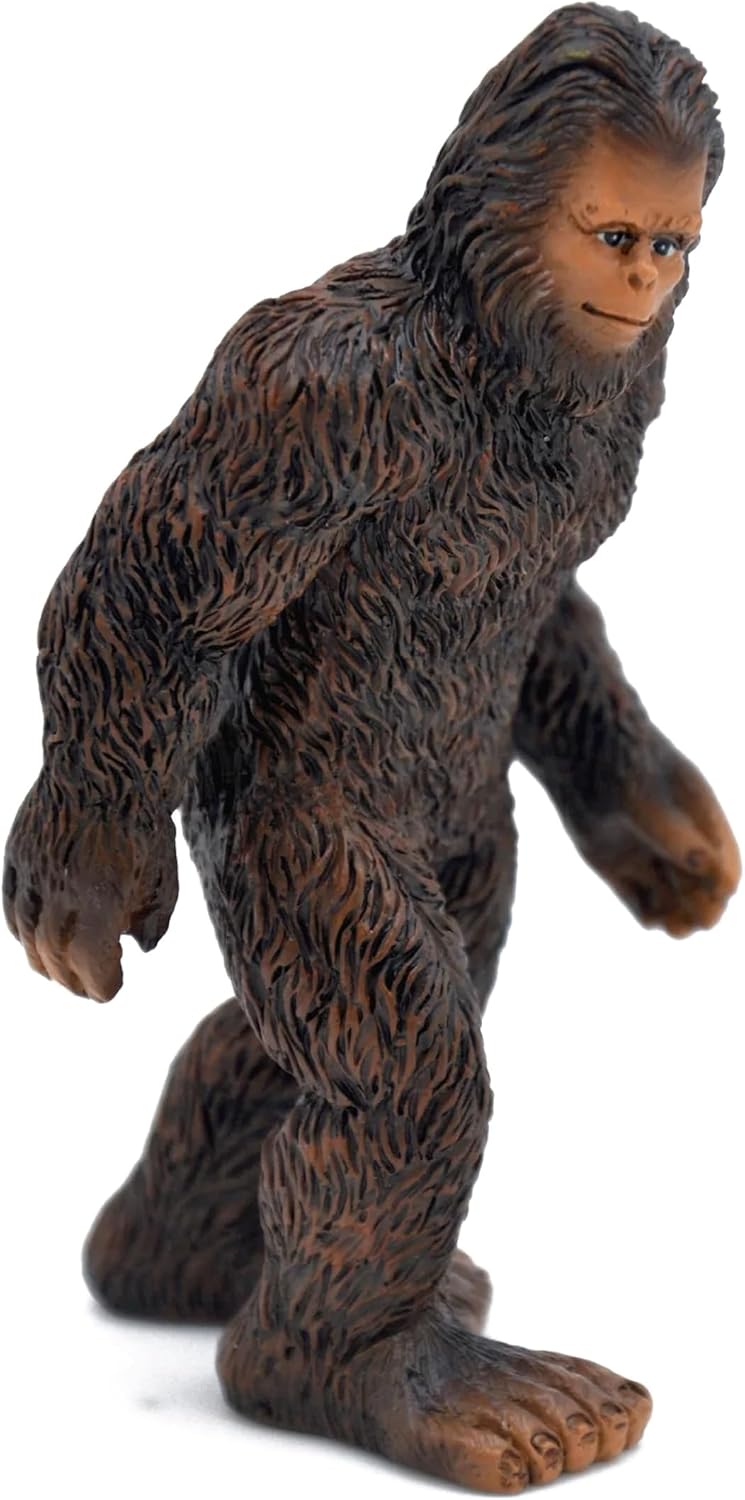 Marshall Home & Garden Strolling Big Foot Sasquatch 4 inch Resin Minature Outdoor Patio Lawn Figurine Statue for Garden - Woodland Knoll Collection