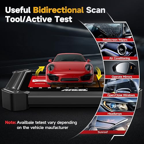 Miniatura 3 de ANCEL V6 Plus Bluetooth OBD2 Scanner Diagnostic Tool , Full System Car Scanner Diagnostic for All Cars with 25+ Service ABS