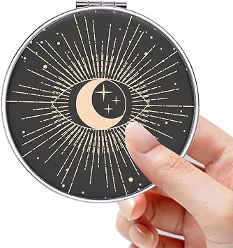 Acedada Compact Mirror, Pocket Mirror for Purse - Eye